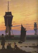 Caspar David Friedrich detail The Stages of Life (mk10) oil painting